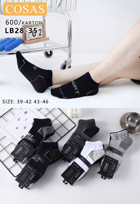 Stopki męskie LB28-35 Mix kolor 39-46