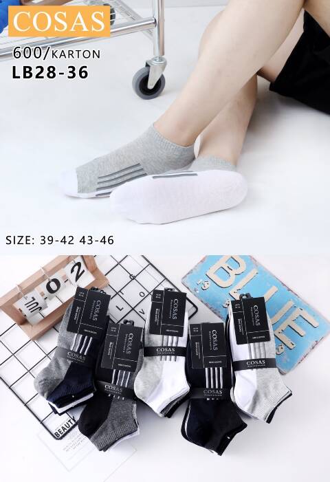 Stopki męskie LB28-36 Mix kolor 39-46 1