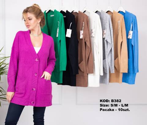 Narzutka damskie B382 Mix kolor S/M-L/XL 1