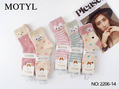 Skarpety damskie 2206-14 Mix kolor 35-42 1