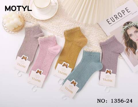 Skarpety damskie 1356-24 Mix kolor 35-42 1