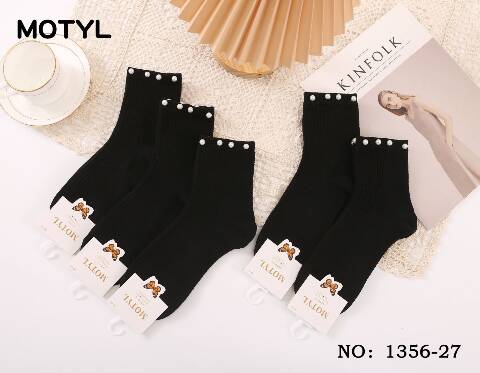 Skarpety damskie 1356-27 1 kolor 35-42