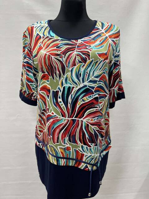 Bluzka damskie 2195 1 kolor 54-60 (Towar Polskie)