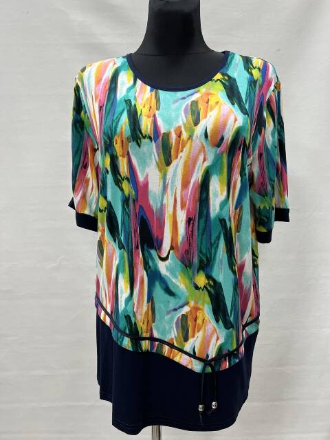 Bluzka damskie 2196 1 kolor 54-60 (Towar Polskie)