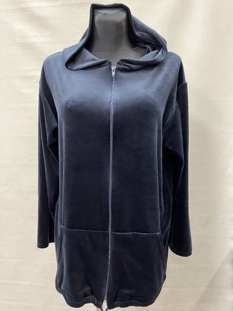 Bluza welurowa damskie 2228 1 kolor M-3XL (Towar Polskie) 1