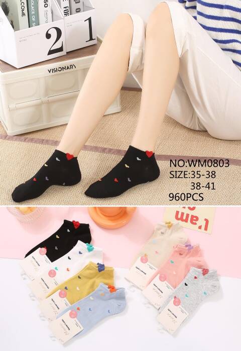 Stopki damskie WM0803 Mix kolor 35-41 1