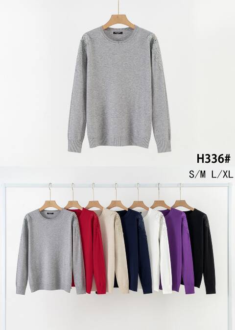 Sweter damskie H336 Mix kolor S/M-L/XL 1