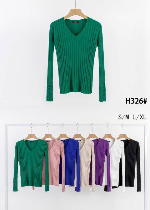 Sweter damskie H326 Mix kolor S/M-L/XL 1