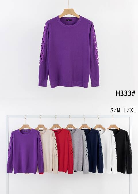 Sweter damskie H333 Mix kolor S/M-L/XL 1