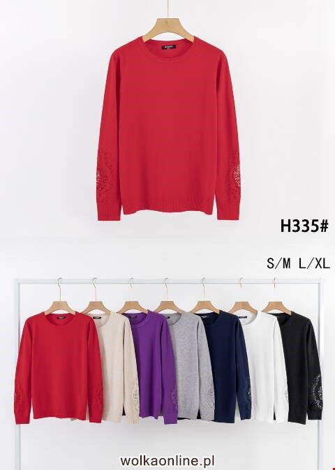 Sweter damskie H335 Mix kolor S/M-L/XL
