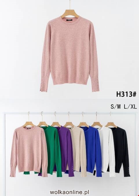 Sweter damskie H313 Mix kolor S/M-L/XL