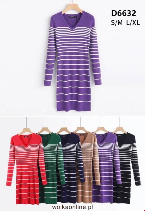 Sukienka damskie D6632 Mix kolor S/M-L/XL