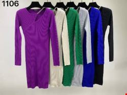 Sukienka damskie 1106 Mix kolor Standard