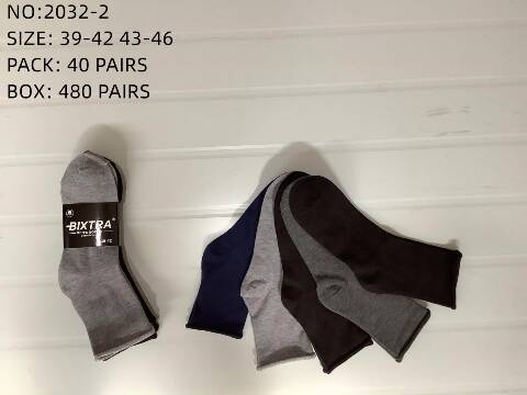 Skarpety Męskie 2032-2 Mix kolor 39-46 1