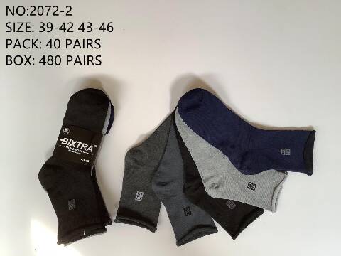 Skarpety Męskie 2072-2 Mix kolor 39-46 1