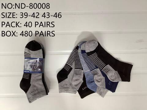 Skarpety Męskie ND-80008 Mix kolor 39-46 1