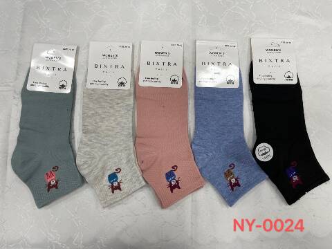 Skarpety Damskie NY-0024 Mix kolor 35-42 1