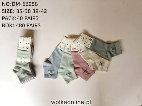 Skarpety Damskie DM-66058 Mix kolor 35-42