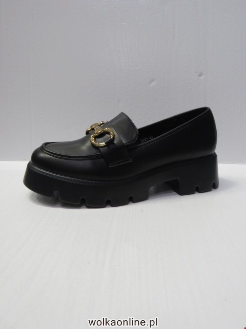 Półbuty Damskie DF01 BLACK 36-41