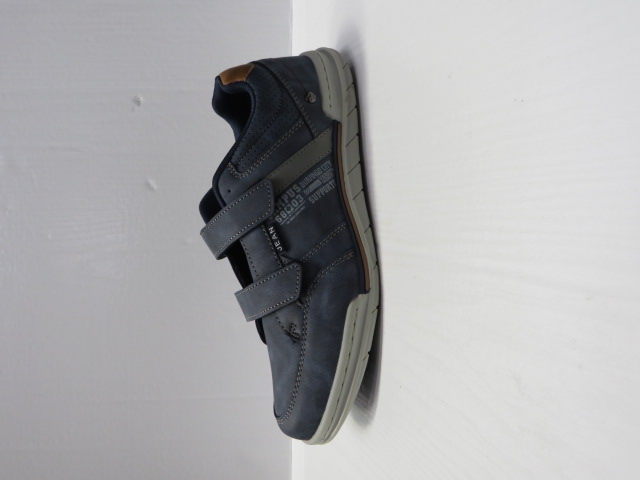 Sportowe męskie A959-12 NAVY/CAMEL 41-46