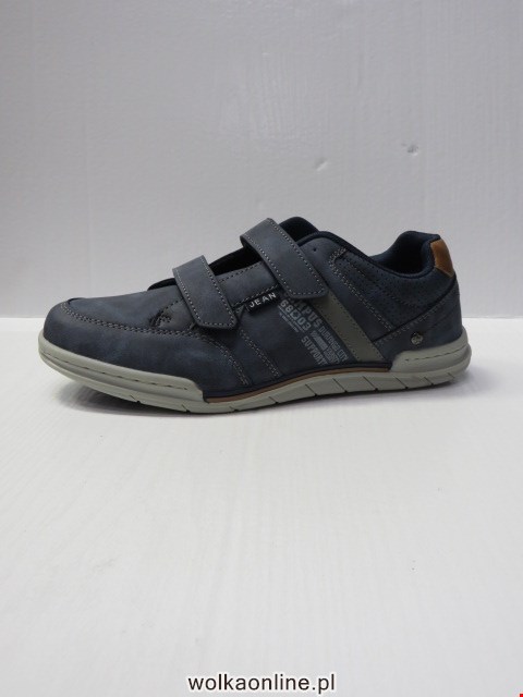 Sportowe męskie A959-12 NAVY/CAMEL 41-46
