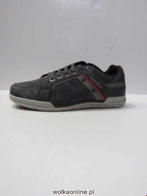 Sportowe męskie A045-3 D.GREY/RED 41-46