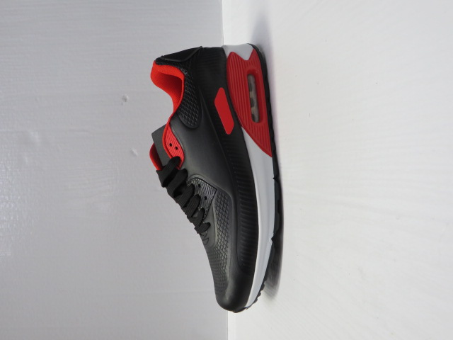 Sportowe męskie ST2123 BLACK/RED 41-46