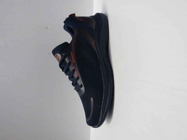 Sportowe męskie A14-4 D.BLUE/ORANGE 41-46