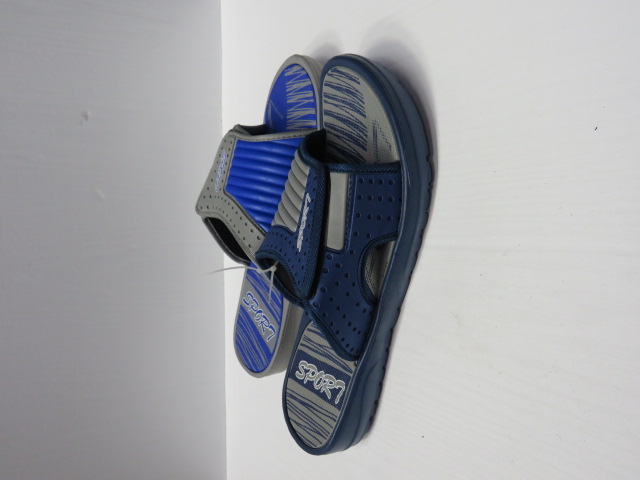 Klapki Męskie 9260-41 BLACK/NAVY/GREY/R.BLUE 41-46 1