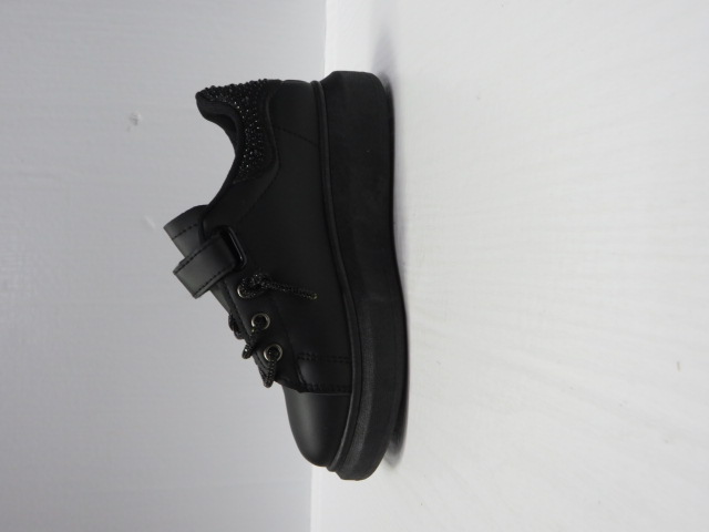Buty Sportowe Dziecięce W-061 BLACK 30-35 1