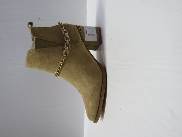 Botki Damskie JS128 BEGER 36-41