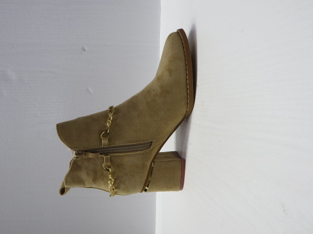 Botki Damskie JS128 BEGER 36-41 1