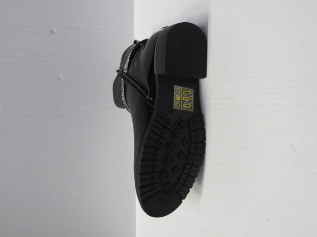 Botki Damskie BL55 BLACK 36-41 OCIEPLANE 2