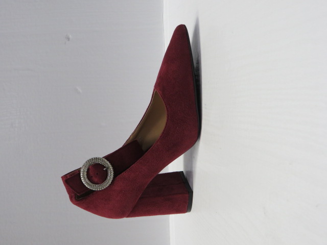 Czółenka Damskie 100-358 MAROON 36-41