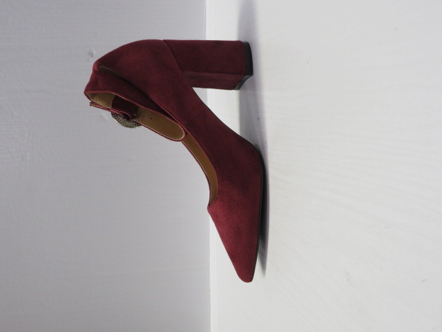 Czółenka Damskie 100-358 MAROON 36-41 1