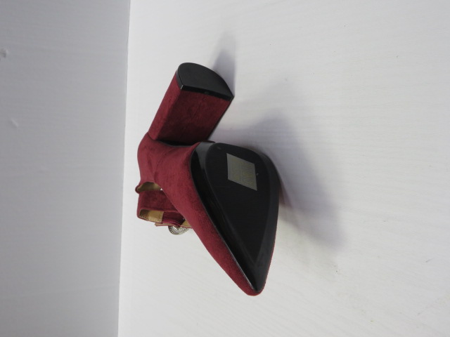 Czółenka Damskie 100-358 MAROON 36-41 2