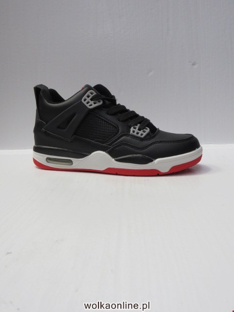 Sportowe Damskie WW076 BLACK/RED 36-41