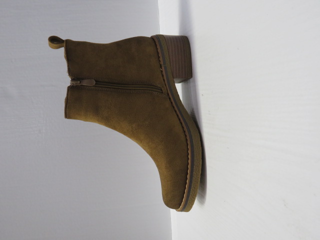 Botki Damskie KE206 KHAKI 36-41 1