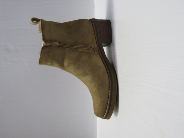 Botki Damskie KE206 BEIGE 36-41 1