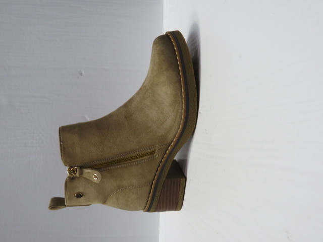 Botki Damskie KE205 BEIGE 36-41