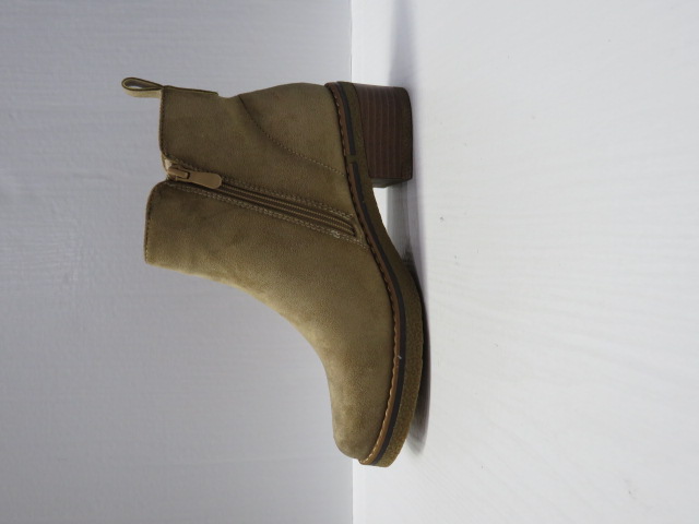 Botki Damskie KE205 BEIGE 36-41 1