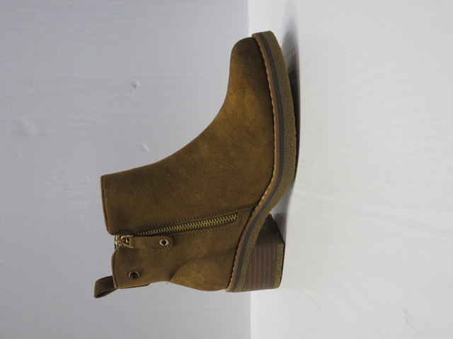 Botki Damskie KE205 KHAKI 36-41