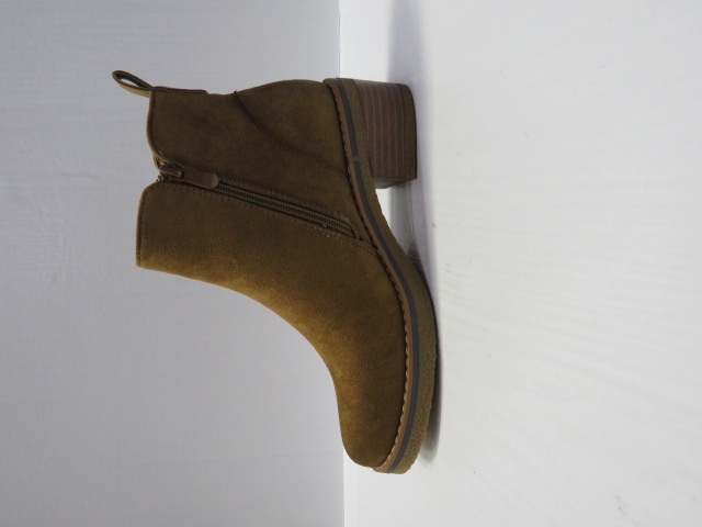 Botki Damskie KE205 KHAKI 36-41 1