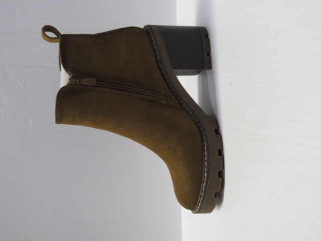 Botki Damskie KE201 KHAKI 36-41 1