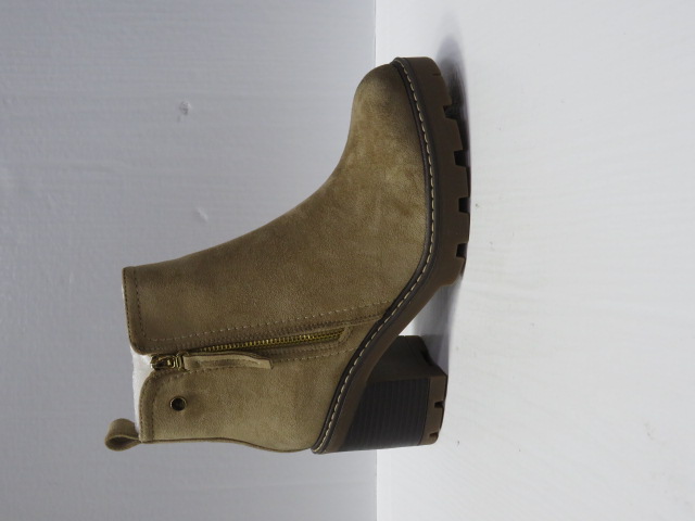 Botki Damskie KE201 BEIGE 36-41