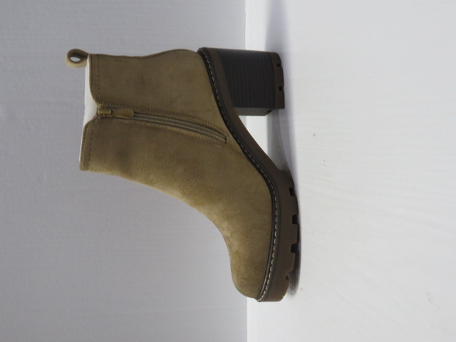 Botki Damskie KE201 BEIGE 36-41 1