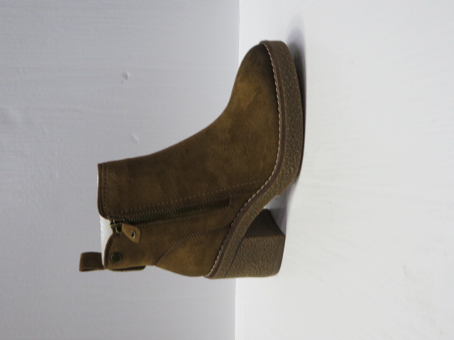 Botki Damskie KE221 KHAKI 36-41