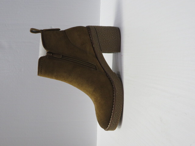 Botki Damskie KE221 KHAKI 36-41 1