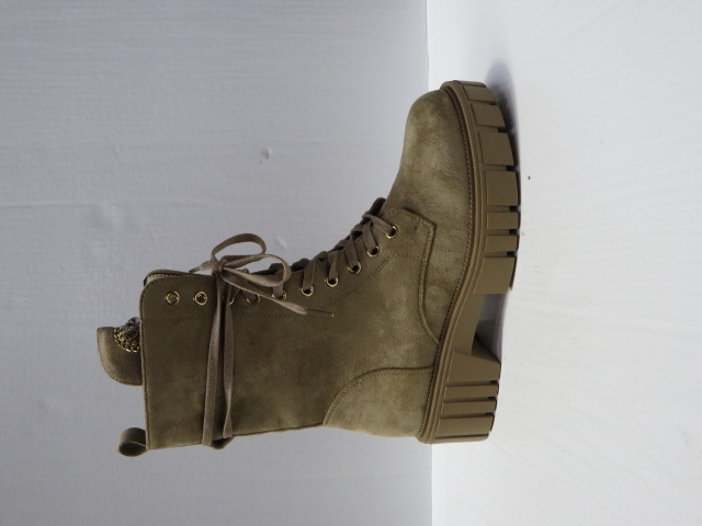 Botki Damskie DA103 KHAKI 36-41