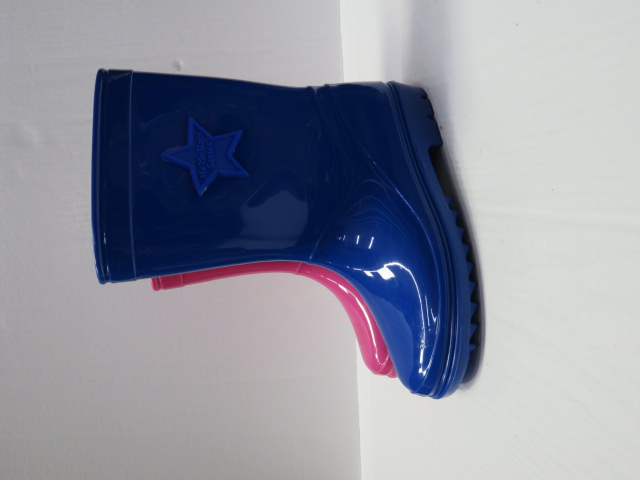 Kalosze Dziecięce XJ-3 BLACK/BLUE/FUXIA/RED 24-29